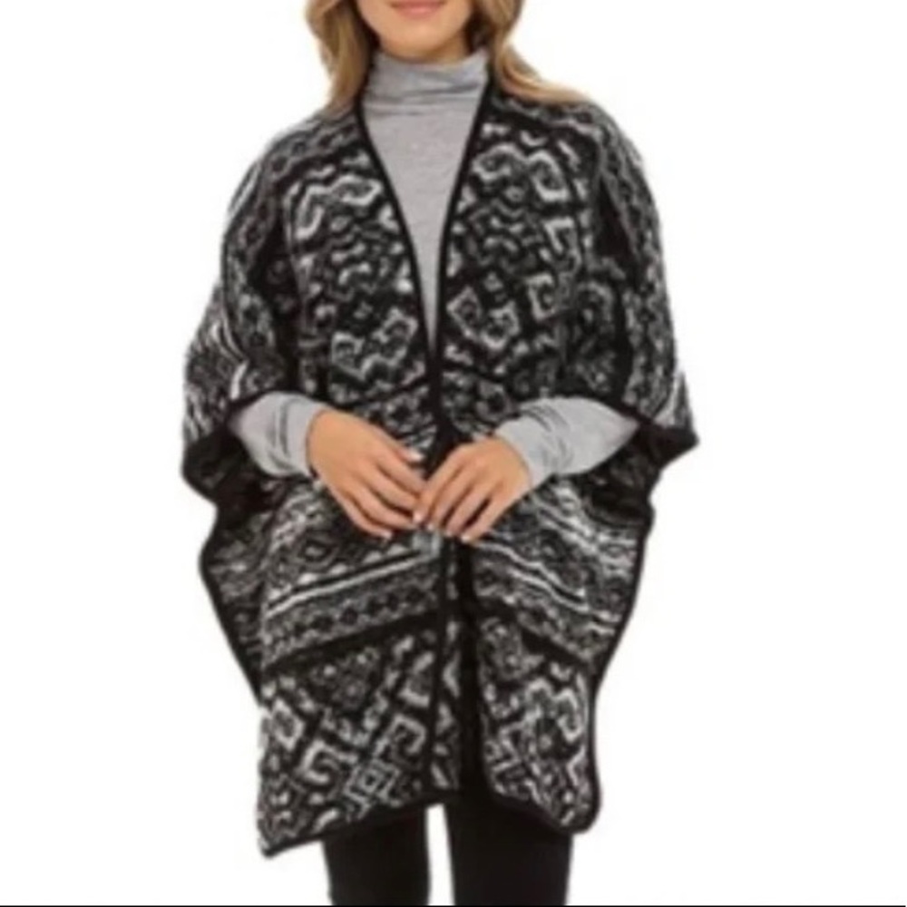 Lucky Brand Blanket Poncho